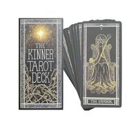 Générique Kinner Tarot Deck 78 Karten - Neu Juni Volle Englische Version Tarotkarten Set | Anfänger Familie Freunde Party Treffen Spiel, Lustige Bonding, Kartenhalter, Sammler & Spaß
