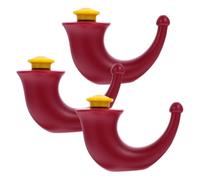 Générique Kit 3 Pièces Bouteille de Rinçage Nasal Embout Souple pour Adultes et Adolescents Système d'Irrigation Nasale pour Usage Domestique et Soin Quotidien