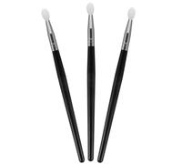 Générique Kit 3pcs Pinceaux Silicone pour Maquillage Professionnel, Brosse à Fard à Paupières Facile à Sécher, Applicateur Masque Facial et Masque à Lèvres, la Maison Bureau