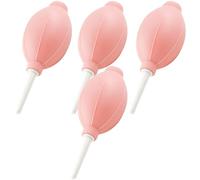 Générique Kit 4pcs Souffleur D'air pour Extensions de Cils en Caoutchouc Rose, Séchage Rapide et Fonctionnement Sûr pour Maquillage Professionnel