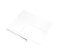 Générique Kit 5 Pièces de Planches à Modeler en Argile Transparentes en Acrylique Comprendant 2 Planches Carrées à Coins Arrondis Rectangulaires à Coins Arrondis Rouleau à Modeler Solide