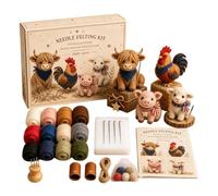 Générique Kit Animal Feutre Création de Créatures en Tissu
