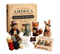 Générique Kit Animal Feutre Création de Créatures en Tissu