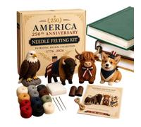 Générique Kit Animal Feutre créatures en Tissu à