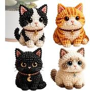 Générique Kit Animaux En Perles - 3D Mignon Et Avec Instructions - Kit DIY Animaux En Perles,pour vitrine, étagère, table de chevet, famille, amis, professionnels