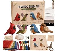 Générique Kit Animaux en Perles 3D - Mignon Mini Gnome Oiseau Chiot Chat | kit manuel d'art en perles DIY - pour adulte débutant passionné loisirs créatifs décoration table ornement mural création