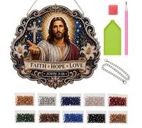 Générique Kit art en strass Décoration murale à thème chrétien Jésus