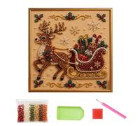 Générique Kit Art Perles Noël Set Peinture Décorative Thème Mignon Noël