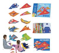 Générique Kit avion en papier - Ensemble de vol en, avions en papier DIY, pack d'artisanat interactif | Activité éducative de renforcement des compétences pour, adolescents, amateurs, famille, j