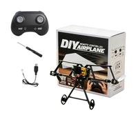 Générique Kit Avion en RC, Jouet DIY Électrique Télécommandé pour