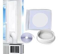 Générique Kit Calfeutrage Climatiseur, Calfeutrage Fenetre Climatiseur, Kit FenêTre Climatiseur Mobile 300/400cm, Aucun Perçage Requis, Facile à Installer, pour Climatiseurs Et SéChoirs Mobiles