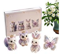Générique Kit Créatif Animaux en Perles - Animaux Mignons DIY Facile Pour Débutants - Set De Perles À Faire Soi-Même - pour Adolescents Adultes Fête Cours Artistiques Vacances Bureau et Étagère