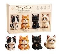 Générique Kit Création Animaux en Perles - Adorable et avec Instructions 3D,Kit de création d'animaux en perles fait main,pour vitrine, étagère, table de chevet, famille, amis, professionnels