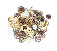 Générique Kit d'Accessoires Engrenages Style Punk Soi-Même 1 Paquet de Pièces pour Bricolage et Loisirs Créatifs Décoration Steampunk Matériel Solide