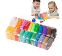 Générique Kit d'argile - légers Argile sèche à l'air | Outil de Sculpture avec 12, 24 ou 36 Couleurs vibrantes et Texture Douce | Kit à séchage à l'air utilisé pour Le Jeu créatif et Le développem