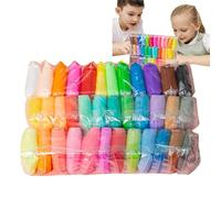Générique Kit d'argile Sec à l'air - Modeling Clay | Pâte de modélisation créative Portable | Artisanat interactif Activités d'apprentissage précoce pour la Chambre, Salon, garçons Filles à la Maison