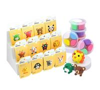 Générique Kit d'argile Sec À L'air - Modeling Clay - Ultra Light - Gift Creative Educational - Safe & - Kits Arts and Crafts for Kids Boys Girls Toys, Cadeaux Boîtes