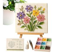 Générique Kit D'Art En Verre De Mer Souvenir Attrape-Lumière Fleur Oiseau