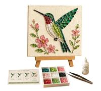 Générique Kit d'art en verre Souvenir Attrape-Lumière Fleur Oiseau