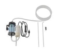Générique Kit D'aspirateur pour Aquarium, Pompe de Nettoyage pour Aquarium, Système de Changement d'eau à Faible Niveau pour L'élimination des Déche, Tuyau de 2m