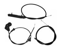 Générique Kit de 3 câbles Bowden pour Le déverrouillage du Capot Moteur pour BMW E46 320I 323I 98-05 51238208442 - Automobiles Accessoires