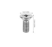 Générique Kit de 8 Vis de Fixation du Disque de Frein en Acier Inoxydable Couleur Argenté Compatibles Véhicules Boulons pour Disque de Frein Voiture Fixation Sécurisée pour Système de