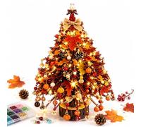Générique Kit de bricolage pour sapin de Noël en perles, mini-sapin de Noël artisanal à réaliser soi-même, décoration de table, projet relaxant, cadeau de Noël (C#)