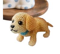 Générique Kit De Broderie À Perles | Set de Broderie Perles Chien en 3D | Accessoires Complets de Art Ornemental pour Adultes et
