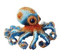 Générique Kit De Broderie Animaux Marins Perlés - Création 3D D’Animaux Marins | Ornement Perlés DIY Pour Débutants | Projet Créatif De Broderie Et De Bijoux