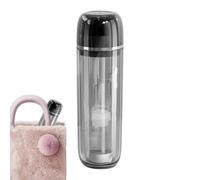 Générique Kit De Brosse À Dents De Voyage Compact, Porte-Brosse À Dents Compact, Protecteur Anti-Poussière Multifonction avec Brosse À Dent Compacte pour Maison, Déplacements, Camping Et École