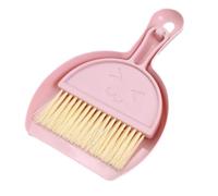 Générique Kit de Brosse et Pelle pour Cage de Hamster et Cochon Mini Balai PP Nettoyage Facile des Coins Étroits Accessoire Pratique pour Litière Petits Animaux Couleur Bleue Élégante