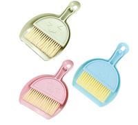 Générique Kit de Brosse et Pelle pour Cage de Hamster et Cochon Mini Balai PP Nettoyage Facile des Coins Étroits Accessoire Pratique pour Litière Petits Animaux Couleur Bleue Élégante