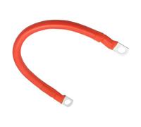 Générique Kit de câble de batterie, câble de batterie,Connecteur de de 8AWG - Câble d'onduleur de, câbles automobiles robustes de 19,69 pouces pour voiture camion RV solaire