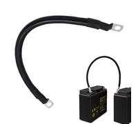 Générique Kit de câble de batterie, câble de batterie,Connecteurs de de 8AWG | Câble d'onduleur de, câbles automobiles robustes de 19,69 pouces pour voiture camion RV solaire