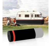 Générique Kit de Camping-Car isolé Rouge sans perçage pour caravanes de 81 cm de Haut, Longueur de 32 m, Rangement Pratique pour Camping-Cars et caravanes, Installation Facile