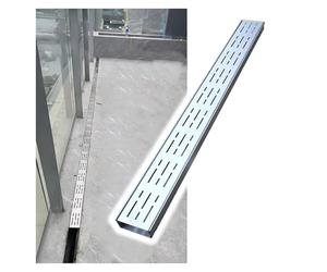 Générique Kit de caniveau en Acier Inoxydable 304 - Solution de Drainage extérieur Robuste, Durable et Polyvalente avec de Multiples Options d'installation, 10 x 5 x 200