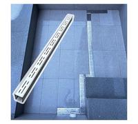 Générique Kit de caniveau Mince - Gouttière extérieure discrète de 39 Pouces, Grille de Drainage linéaire Peu Profonde pour aménagement paysager et agricole, système de d