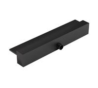 Générique Kit de Cascade et déversoir pour Bassin, Tuyau ondulé Robuste, pour étang à Poissons de Jardin ou Piscine extérieure enterrée - Fontaine à Cascade Noire de 160
