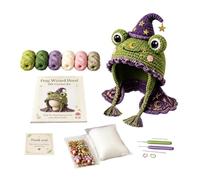 Générique Kit De Chapeau Au Crochet DIY Tissage D'Chapeaux Animaux