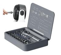 Générique Kit De Cliquet - Tournevis À Cliquet Rotatif À 180 Degrés, 40 De Précision | Kit Complet Multifonctionnel Pour Réparation Automobile Et Matériel De Maison