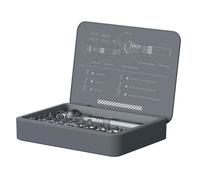 Générique Kit De Cliquet - Tournevis À Cliquet Rotatif À 180 Degrés, 40 De Précision | Kit Complet Multifonctionnel Pour Réparation Automobile Et Matériel De Maison