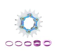 Générique Kit de Conversion Cassette à Vitesse, pignon vélo Roue Libre for VTT 13T 14T 16T 17T 18T(18T Colour)