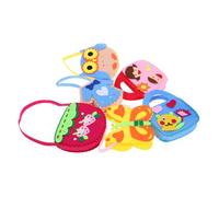 Générique Kit de Couture DIY pour Paquet à Main en Feutre 6 Pièces Non Tissé Créatif Garçon et Pratique pour et Maison