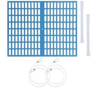 Générique Kit De Couverture De Protection pour Écumoire, avec Pompe Et Protecteur De Filtre, 42x33 M, Kit De Protection pour Écumoire, Écran Filtrant À Mailles Fines, Anti-colmatage, pour L'entretien