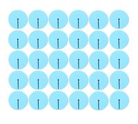 Générique Kit De Couvertures De Crochet - 30 Capuchons De Protectionn De Pêche en EVA | Protectionn De Sécurité Anti-emmêlement pour Leurre | Accessoires De Protection D'équipement pour La Boîte De