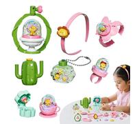 Générique Kit De Création De Bijoux,Set De Jouets Créatifs | Activités Manuelles Créatives Amusantes Pour Filles Cadeau Loisirs Projets Favoris Fête Pendant Bague Temps Jeu Jouissance