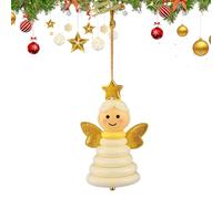 Générique Kit De Création De Décorations De Noël en Boutons | Kit De Fabrication De Décorations De Sapin en Boutons | Créations Festives Accessoires Saisonniers pour Bricolage | pour La Famille Les