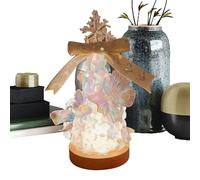 Générique Kit De Création De Veilleuse DIY | Lampe De Table En Forme De Sapin De Noël,Luminaire LED de Chevet,Pour Adultes Projets Familiaux Activités Scolaires Anniversaire Salon