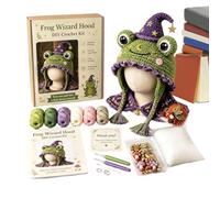 Générique Kit De Crochet Pour Bonnet Débutant Tissage D'Chapeaux Animaux