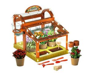 Générique Kit De Culture De pour Petits | Scientifiques | kit Jardinage et Culture en Serre,pour Fleurs légumes intérieur extérieur Classe Maison Ferme